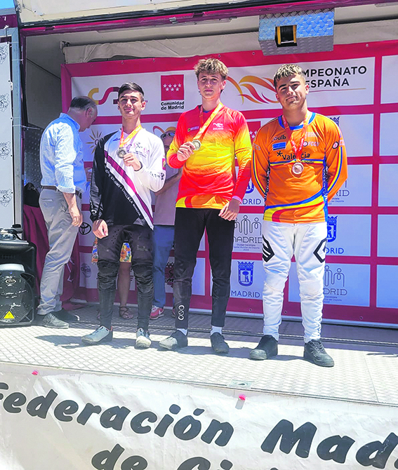 Alejandro Verdú logra el campeonato de España de BMX