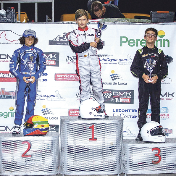 Alejandro Martínez vuela en el asfalto y sube a lo más alto en el circuito de Murcia